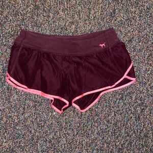 Victorias Secret PINK maroon athletic shorts